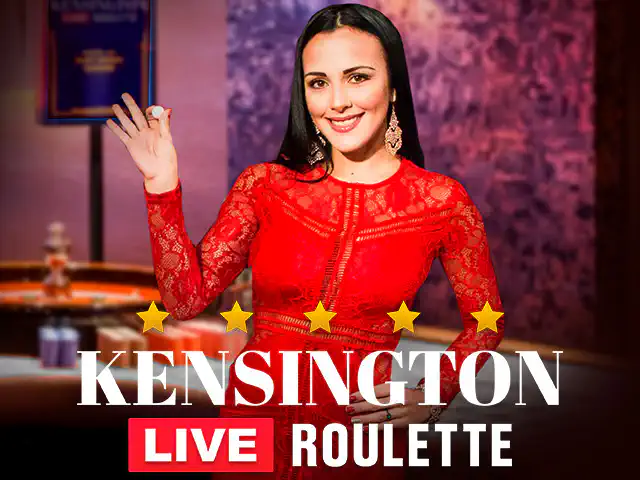 Kensington Roulette — la ruleta Live más realista de 1win!